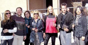 Un grupo de periodistas de las secciones Sociales, Vitivinicultura, Gastronomía y Economía, estuvieron presentes.