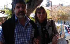 Guillermo de la Rosa y Leticia Berti.