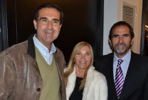 Manuel Molina, Adriana Deinhardt y Alejandro Rodríguez.