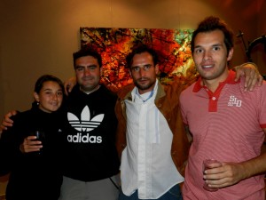 Belén Marchesi, Pablo Solorza, Pablo Pastorella y Federico Barrault