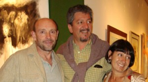 Donato Cirasino, Omar Peralta y Claudia Nazar.