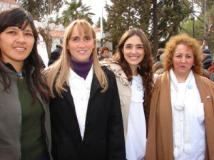 Las maestras de la Teresa O’ Connor: Yolanda, Patricia, Cecilia y Nancy.