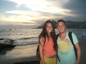 Martina y Diego anduvieron de paseo por Brasil, especialmente Buzios y Río.