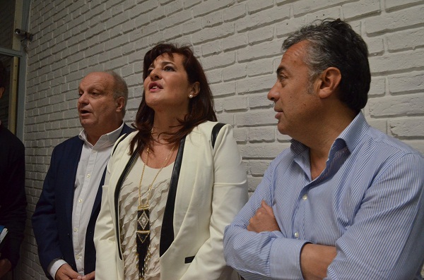 Hernán Lombardi, Gabriela Figueroa y Alfredo Cornejo.