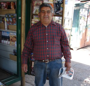 José́ Gastino, antiguo vecino y padre de Alejandra, la delegada municipal de Chacras.