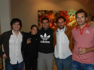 Mauricio Bertozzi, Belén Marchesi, Pablo Solorza, Pablo Pastorella y Federico Barrault