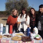 Mesa de Tartas: Bárbara Aguinaga, Mónica Company, Adriana Stocco, Maru Grimalt.