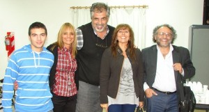 Gurí Andrada, Alberto Montbrun y las hermanas Pucciarelli