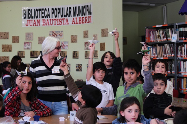 Origami en la Alberdi