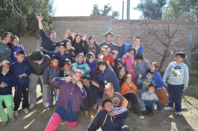 Taller recreativo en CAE Chacras. Año 2013.