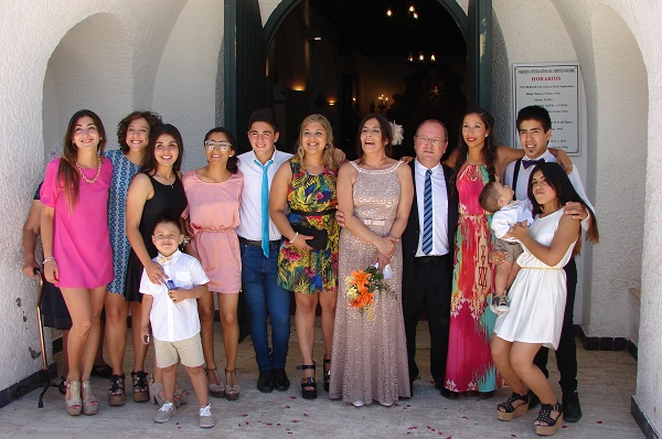 El casamiento de Perla Virginio en Chacras.