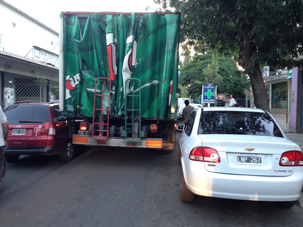 caos vehicular viamonte y mitre