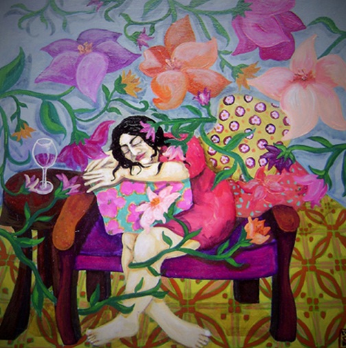 Bebedora vegetal, por Lucía Coria.